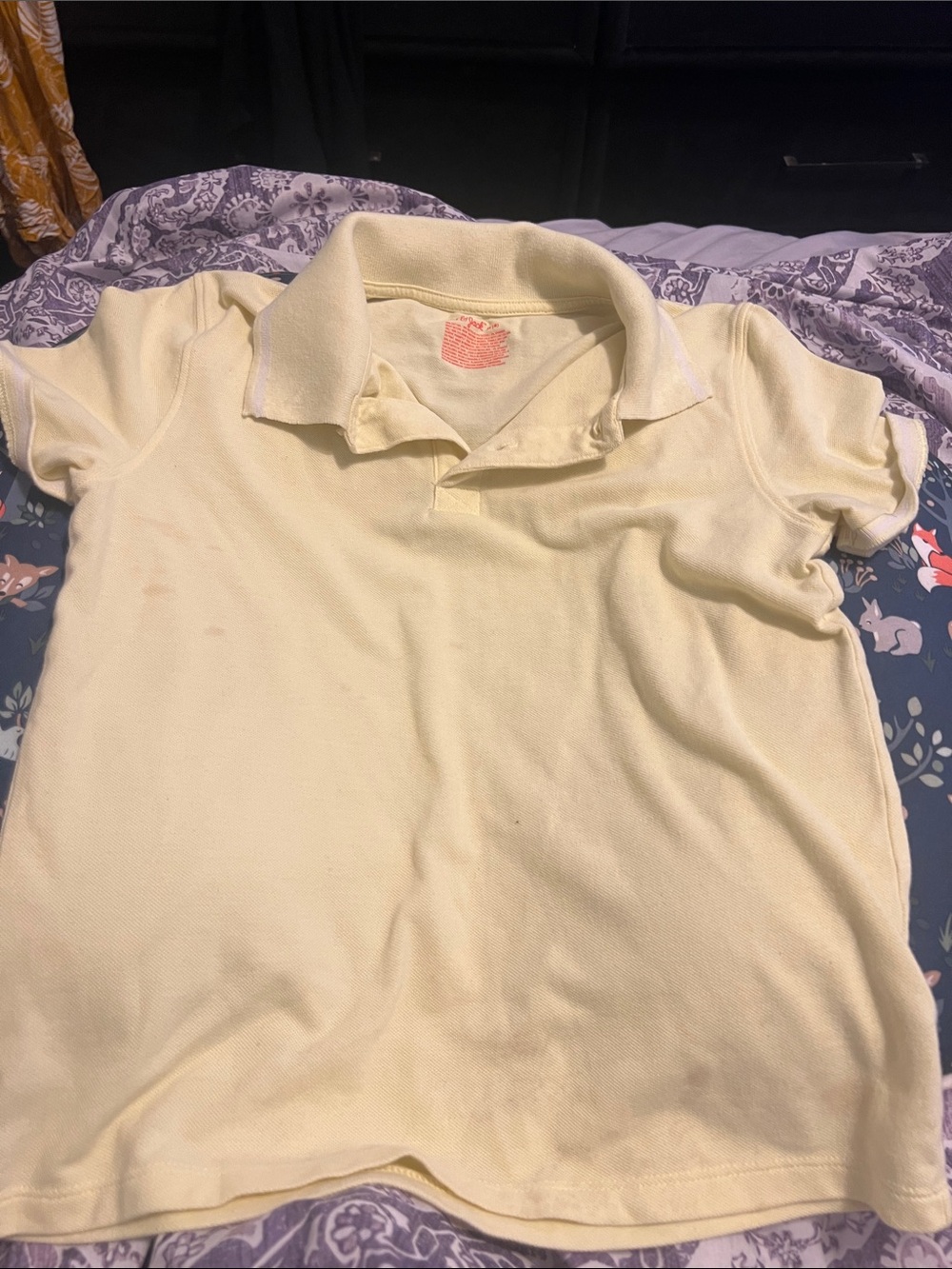 Unbranded Kids Yellow Polo Shirt - Short Sleeve